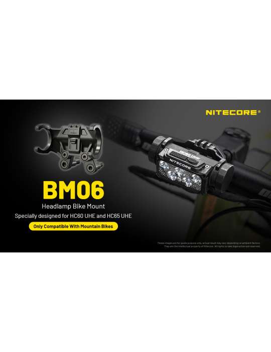 BM06 bicycle attachment for HC60UHE and HC65UHE