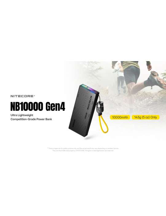 NB10000GEN4 powerbank légère 10000mAh generation 4