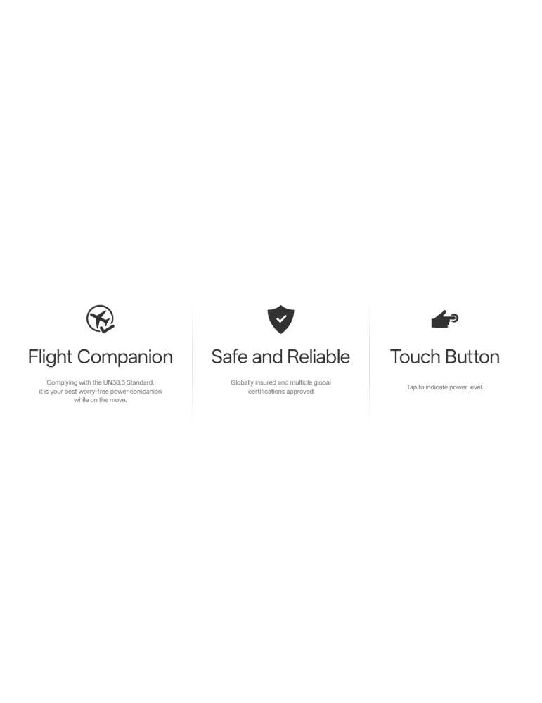 NB10000GEN4 powerbank légère 10000mAh generation 4