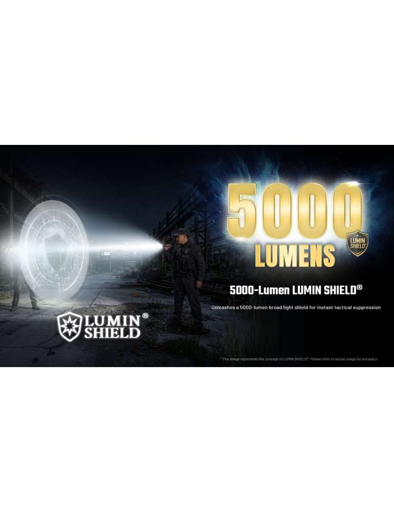 P17iX 5000lm lampe tactique