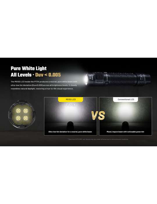 P17iX 5000lm lampe tactique