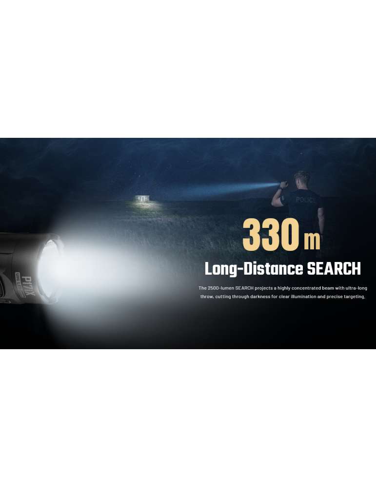 P17iX 5000lm lampe tactique
