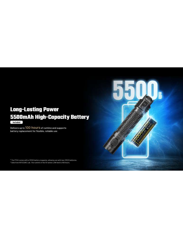 P17iX 5000lm lampe tactique