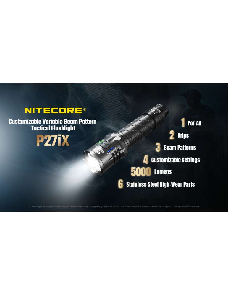P27iX 5000lm lampe tactique