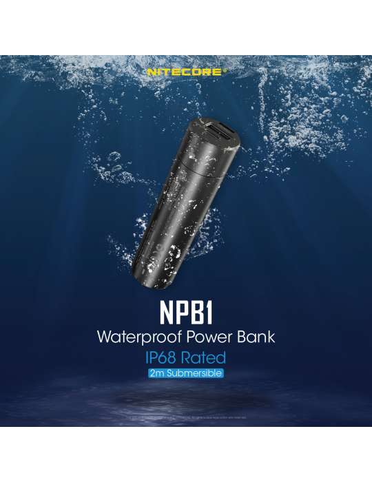 NPB1 batterie powerbank 5000mAh IP68 USB