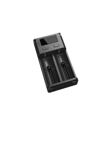 New i2 chargeur pour 18650 et pile type AA AAA C D