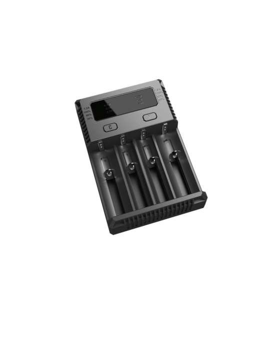 New i4 chargeur quadruple pour 18650 et pile AA AAA C D