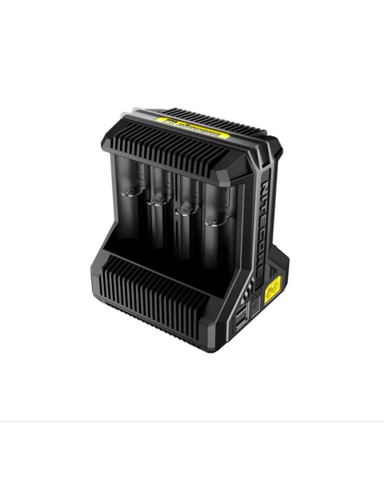 i8 chargeur 8 slots pour 18650 et piles AA AAA C D