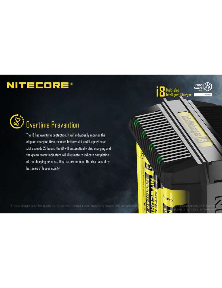 i8 chargeur 8 slots pour 18650 et piles AA AAA C D