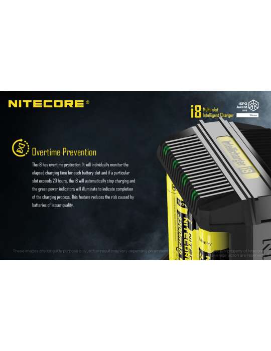 i8 chargeur 8 slots pour 18650 et piles AA AAA C D