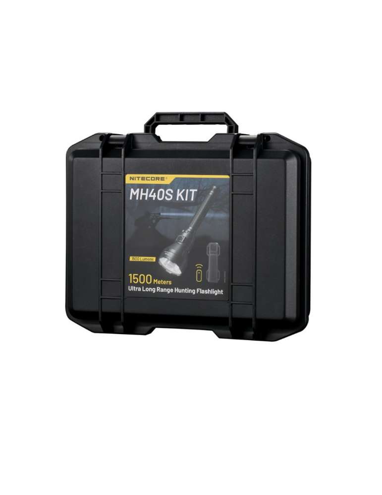 Kit de chasse MH40S filtre rouge vert interrupteur déporté 1500LM longue portée