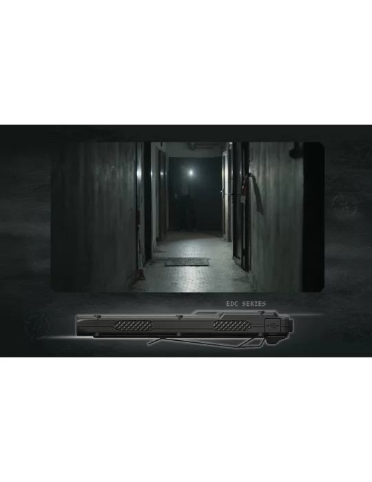 EDC27 3000LM lampe plate clip solide rechargeable USB C–NITECORE BELUX
