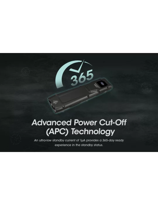 EDC27 3000LM USB C oplaadbaar solide clip plat licht–NITECORE BELUX