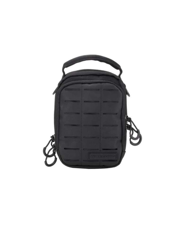 NUP10 pochette sac bandoulière noir système molle