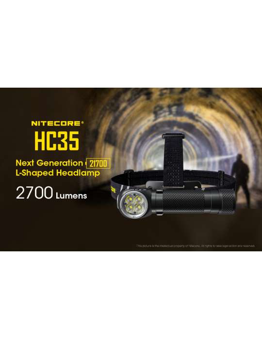 HC35 lampe frontale 2700LM magnétique