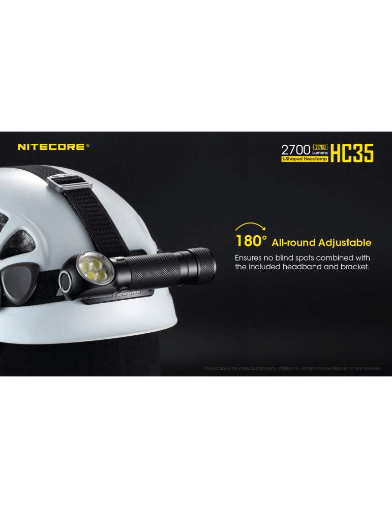 HC35 lampe frontale 2700LM magnétique