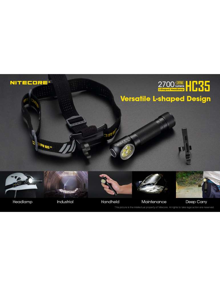 HC35 magnetic headlamp 2700LM