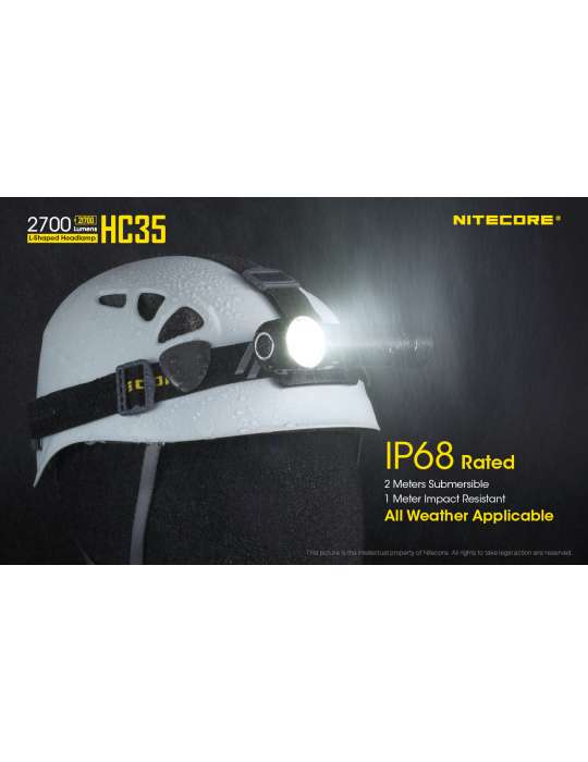 HC35 lampe frontale 2700LM magnétique
