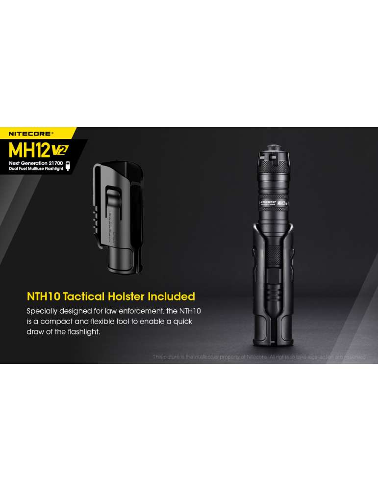 MH12V2 lampe torche rechargeable USB