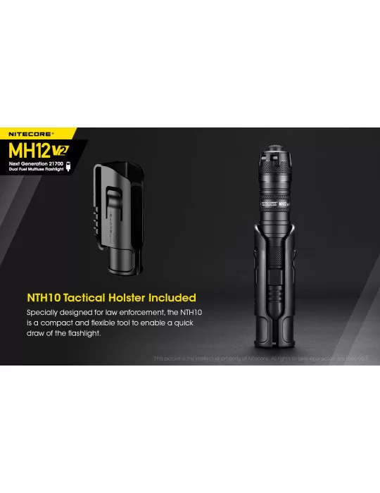 MH12V2 USB oplaadbare zaklamp–NITECORE BELUX