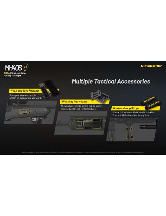 MH40S long range flashlight 1500m 1500LM rechargeable