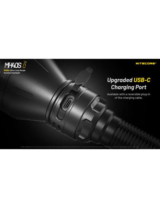 MH40S long range flashlight 1500m 1500LM rechargeable