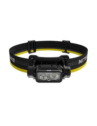 NU43 lampe frontale 1400LM légère avec capteur de distance
