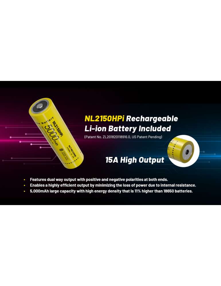 P23i lampe tactique 3000LM rechargeable strobe ready
