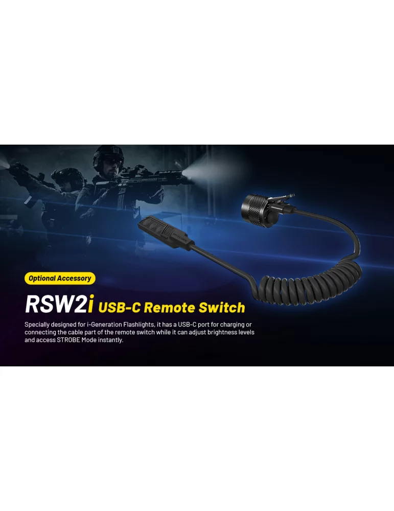 Nitecore RSW2i WL Wireless Remote Pressure Switch