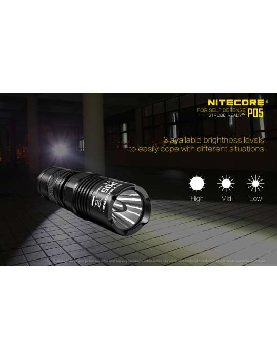 P05 mini lampe self defense 460LM