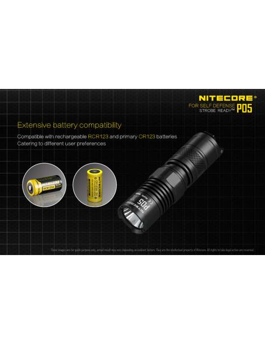 P05 mini lampe self defense 460LM
