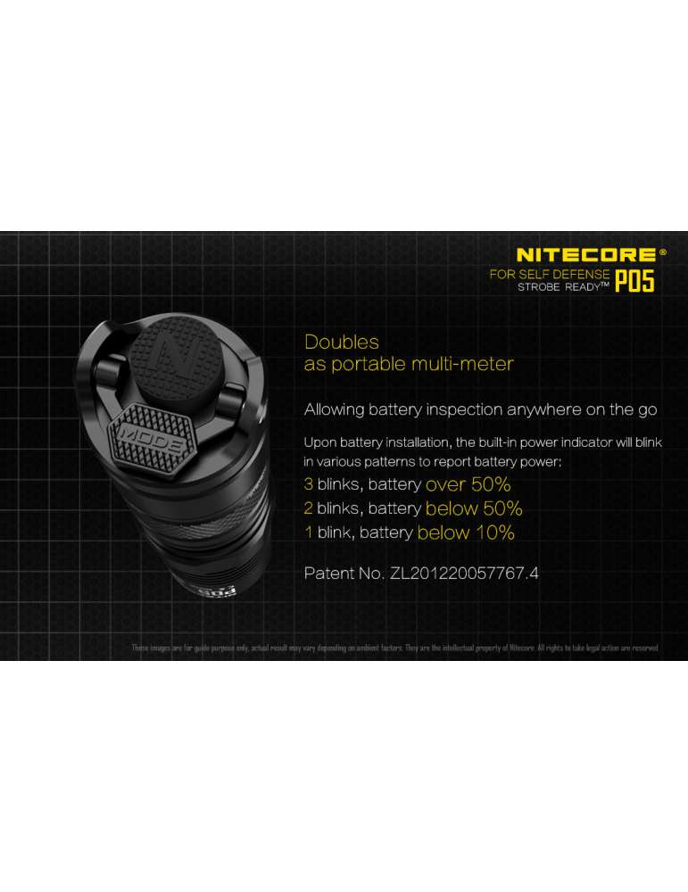 P05 mini self defense lamp 460LM