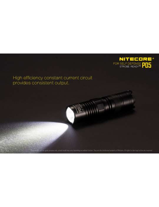 P05 mini lampe self defense 460LM