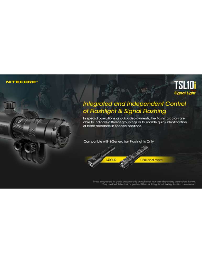 TSL10i interrupteur lumineux rouge vert bleu jaune