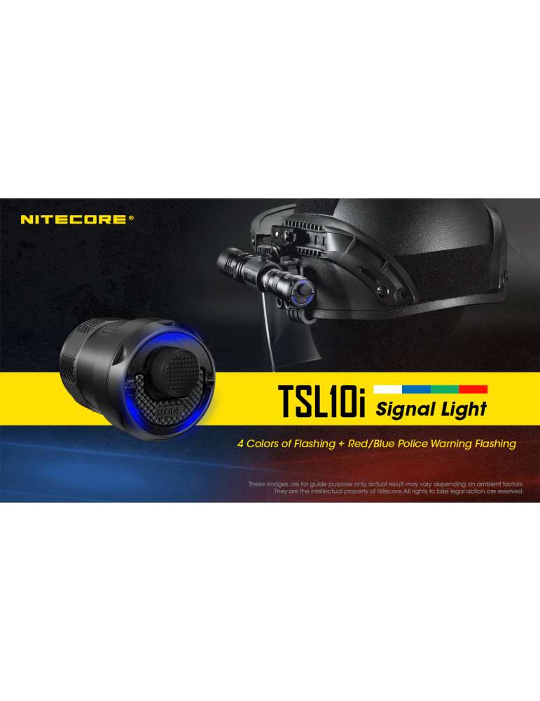 TSL10i interrupteur lumineux rouge vert bleu jaune