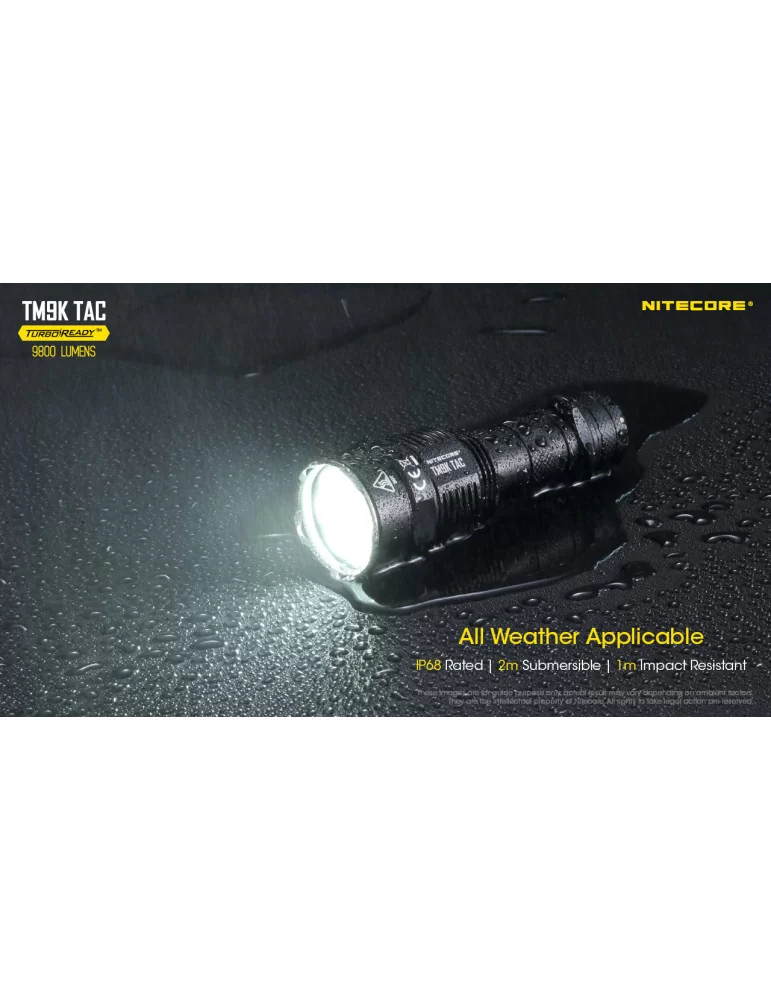 Lampe torche rechargeable Nitecore EF1 ATEX