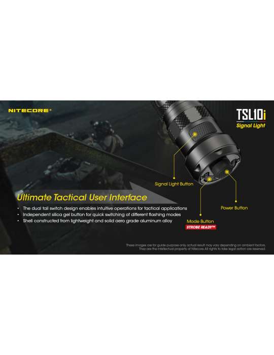 TSL10i light switch red green blue yellow