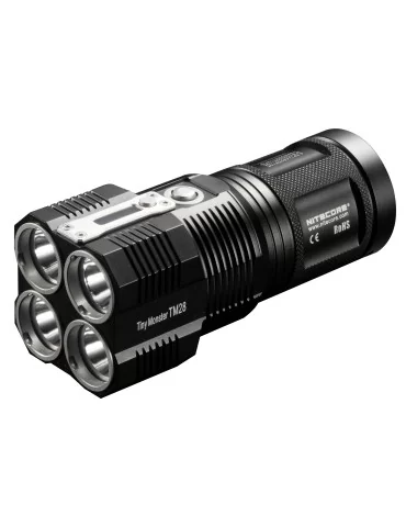 TM28 flashlight 6000LM compact long range tripod mount