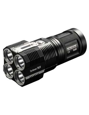 TM28 lampe torche 6000LM compacte longue portée fixation tripod