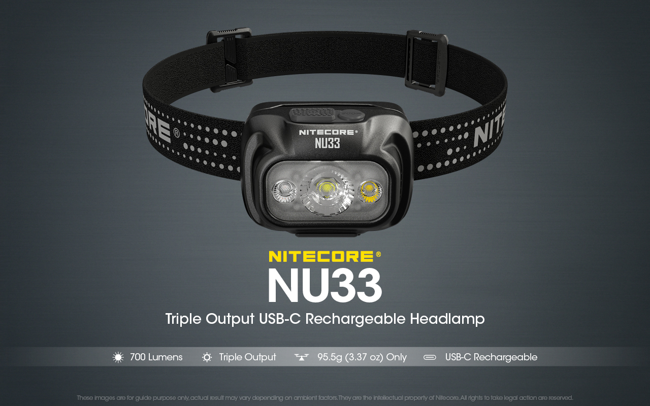 headlamp for hiking in Belgium - nitecore